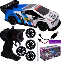 Машина на радиоуправлении MKDH666-89A подсветка, сменные колеса в кор