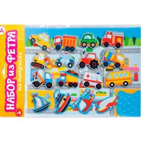 Набор для творчества Набор из фетра на липучках Город. 05374