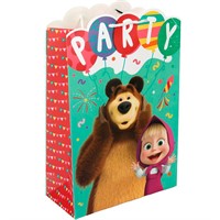 Пакет Чудо праздник креативный ml Маша и Медведь PML-130080-MM