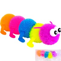 Игрушка антистресс Гусеница 19 см FG250327651C