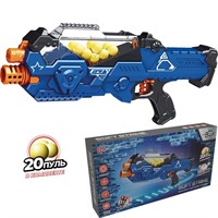 Пистолет Mr Boy MK7109 SOFT STRIKE на батарейках с шариками в кор.