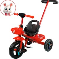 Велосипед трехколесный красный JTRL103-2 колеса EVA