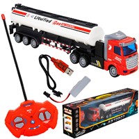 Автовоз на р/у Young Racer MK200-4 Бензовоз в кор.