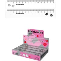 Линейка пластик 15см Clear Beauty 65471 ErichKrause