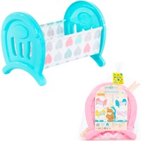 Кроватка для куклы 55996 П-Е /4/