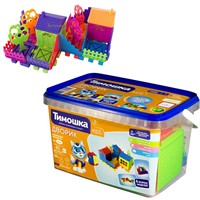 Конструктор Дворик 40 деталей ТМ "ТИМОШКА"