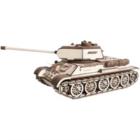 Деревянный Конструктор 3D Танк "Легенда сражений" Т-34