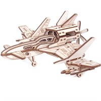 Деревянный Конструктор 3D Самолет Стакс 2-Н 0103