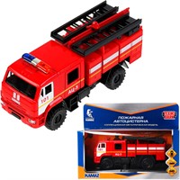 Модель KAM43502-15FIR-RD KAMAZ 43502 ПОЖАРНАЯ АЦ Технопарк в коробке