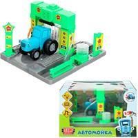 Модель WASHSET-17PLWAT-BLUTRA-WOD АВТОМОЙКА с водой 21 см Технопарк  в кор.