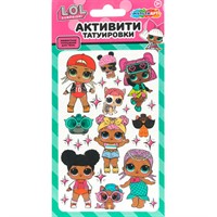 Набор для творчества Тату Lol 1 лист МУЛЬТИ АРТ TATTOO-122113
