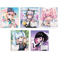 Тетрадь 24 л. клетка Аниме с котиками 68534