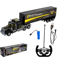 Грузовик на радиоуправлении Young Racer MK666-653B желтый в коробке