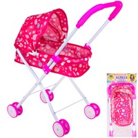 Коляска д/куклы Miss Kapriz MK336-4B в пак.