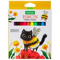 Фломастеры 12 цв. "ECO" ЖЖ-МЯУ 093494