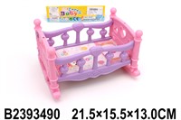 Кроватка для куклы  806 в пак.