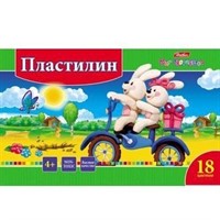 Пластилин 18цв Ушастики 18880 Hatber
