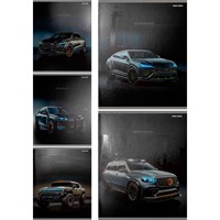 Тетрадь 48 л. клетка Красивые автомобили - 11 48-9885