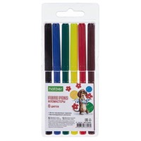 Фломастеры 6 цв. ECO Pets story FP_066268 Hatber