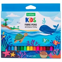 Фломастеры 18 цв. "ECO" Африка FP_078346 Hatber