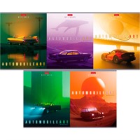 Тетрадь 96 л. клетка AutoART 96Т5лВ1 Hatber