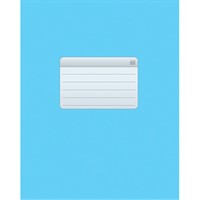 Тетрадь 48 л. А5ф клетка Класс "D" Голубая 48Т5D1_27730