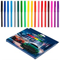 Фломастеры 18 цв. ECO ДрифтFP_089908 Hatber