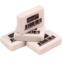 Ластик синтетич. каучук, белый, 25х17х6 мм ЛС-5598