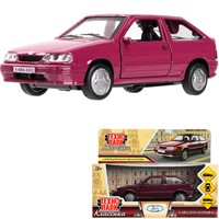 Модель 2113-12-RD ваз-2113 12 см, двери, багаж, инер,красный Технопарк  в кор.