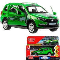 Модель GRANTACRS-12SRT-GN Lada Granta Cross 2019 Спорт зеленый Технопарк  в коробке
