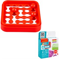 Игра логическая БондиЛогика Bondibon "IQ-КЕЙС" красный ВВ6109-А
