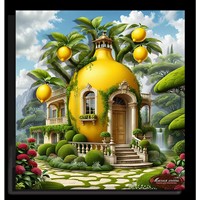 Набор ДТ Папертоль Сказочный дом. Лимон 15*15см. РТ150450
