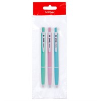 Набор ручек шариковых автомат синий 0,7мм на маслянной основе Novel ассорти Нр_072198 Hatber