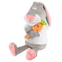 Кролик Семёныч в Худи с Морковкой 20 см MT-MRT02228-4-20