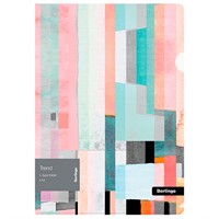 Папка уголок Berlingo "Trend" А4, 200мкм, с рисунком 327150