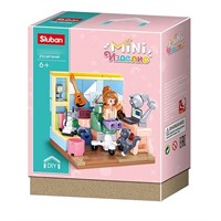 Конструктор Розовая серия 38-1016B 216 дет. в коробке