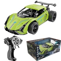 Машина на радиоуправлении Young Racer YS666-772PA Спортивная зеленый в коробке