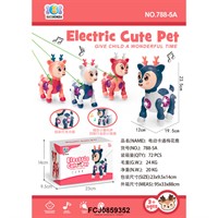 Игрушка на батарейках 788-5A Олень в коробке