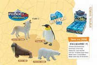 Конструктор 2666 Животные Севера в ассорт. 12 шт шоубокс