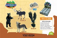 Конструктор 2966 Дикие в ассорт. 12 шт. шоубокс