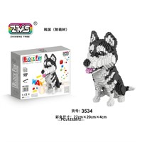 Конструктор 3D 3534 Хаски 1698 дет. в кор.