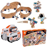 Автотрек 6688-537 бортовой Раскрась сам в коробке