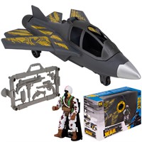 Набор Военный 6663B самолет, солдат, аксесс в кор.