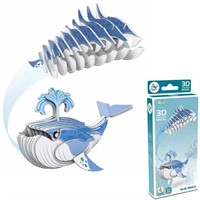 Конструктор картон. P5-45B Кит в коробке