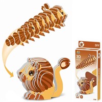 Конструктор картон. P5-46B Лев в коробке