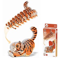 Конструктор картон. P5-46F Тигр в коробке