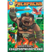 Раскраска 9785506103332 Квадроприключения