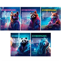 Тетрадь 12 л. клетка BG Cyberpunk 368742
