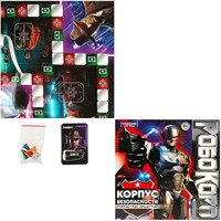 Игра Умка Робокорп.Корпус безопасности,город под защитой.Ходилка квадрат 4650250598008