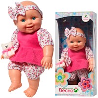 Кукла Малышка с мишуткой